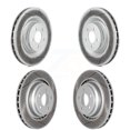 thumbnail image 1 of Genius Front Rear Coated Disc Brake Rotors Kit for Car Dodge Charger Chrysler 300 Challenger Magnum KG-100838, 1 of 9