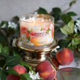 thumbnail image 3 of Vela Perfumada Homeworx Jasmine White Peach 18 oz 4 Mechas, 3 of 5