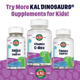 thumbnail image 6 of KAL Kids MultiSaurus Vitamins & Minerals | Mixed Berry Flavor | Childrens Once Daily Multivitamin | 90 Chewables, 6 of 6