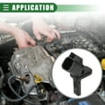 thumbnail image 3 of 2Pcs ABS Speed Sensor for FORD MONDEO III 2000-2007 ABS No.1386268 Black, 3 of 6