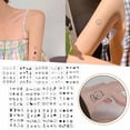 thumbnail image 2 of Herbal Juice Small Fresh Tattoo Stickers Cute Finger Semi-Permanent Tattoo Stickers 1pcs, 2 of 9
