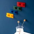 thumbnail image 3 of 4 Pieces Wall Mounted Wall Hook Storage Hook Storage Rack for Coat Clothes, 3 of 9
