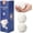 Natural White, variant on Wool Dryer Balls Handmade 3 Pack XL,Organic Laundry Dryer Balls,100% New Zealand Wool Natural Fabric Softener,Reusable 1000 Loads,Wrinkles Free, Shorten Drying Time,Baby Safe (3 Pack,White)