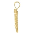 thumbnail image 3 of Auriga 10k Yellow Gold Last Supper Religious Charm Pendant for Men (L- 38.6mm W-38.6mm), 3 of 5