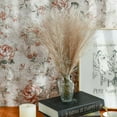 thumbnail image 4 of 20pcs Orange Silk Pampas Grass Artificial Fake Flowers 18" for Mother's Day Easter Home Kitchen Wedding Decorations Wedding Floral Arrangement （Vase not Include）, 4 of 5