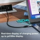 thumbnail image 5 of 2 Piezas Adaptador USB C Pantalla LED PD 100W Macho una Hembra Probador de Medidor de Potencia RáPido, Adaptador Extensor de Monitor de Cargador USB-C, 5 of 6