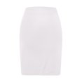 thumbnail image 5 of Ediodpoh Skirts for Women Mid Length High Waisted Split Pencil Wrap Pencil Skirt for Versatile Wear Knee Length Skirt White L, 5 of 6