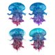 thumbnail image 3 of Diy Resina Epoxi Exquisita Medusa Vida Marina Espejo Molde De Silicona Bonita Gota De Agua Molde De Pegamento Con Forma De Medusa Para El Hogar Dormitorio Interior Noticed HA016685-00, 3 of 7