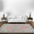 thumbnail image 3 of Entry Rug, Gift Rug, Floral Rug, Red Rug, Bathroom Rugs, Modern Rug, Accent Rug, Large Rug, 3D Printed Rug, Moroccan Design Rug, Luxury Rug, 2.3'x3.3' - 70x110 cm, 3 of 8