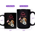 thumbnail image 4 of Every Fart is Love Note Beagle Guilty Face Happy Valentine's Mug Beagles Dog Lover Gifts Idea Coffee Tea Cup - 01016, 4 of 4