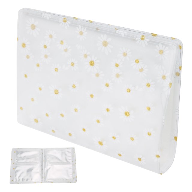 Cas d'Image Pvc, Album Photo Transparent, Compact Compact Ferme Portable pour les Billets de Cinéma Billets de Voiture