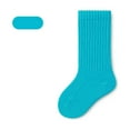 thumbnail image 3 of Posijego Kids Socks for Boys Girls Cotton Crew Socks School Uniform Socks Breathable Athletic Running Socks 1-8 Years, 3 of 9
