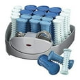 Conair Compact MultiSize Plastic & Stainless Steel Hot Hair Rollers