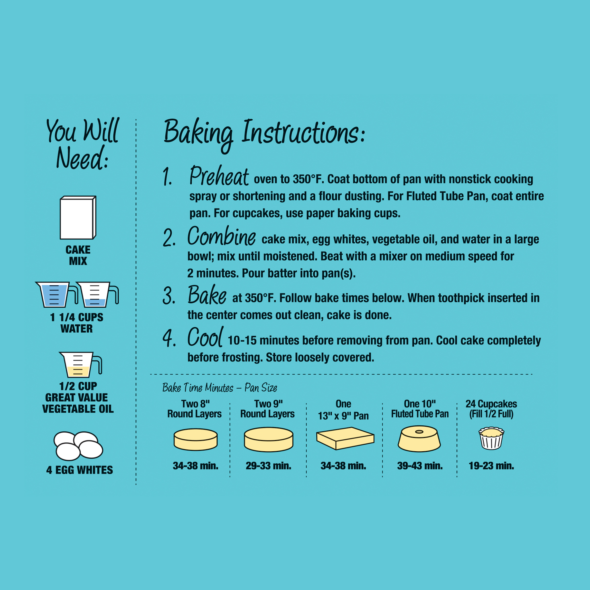 Great Value Extra Confetti White Cake Mix Directions Cake Walls