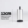 thumbnail image 6 of 4pcs DIY Aluminum Alloy Furniture Legs Sofa Couch Table Cabinet TV Stand Legs Diameter:38mm - 12cm, 6 of 7