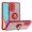 Red, variant on For Samsung Galaxy A33 5G / SM-A336 Impact Metal Ring Holder Stand Magnetic Car Mount Protective Hybrid Case Cover Green