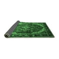 thumbnail image 2 of Ahgly Company Indoor Square Persian Emerald Green Traditional Area Rugs, 8' Square, 2 of 4
