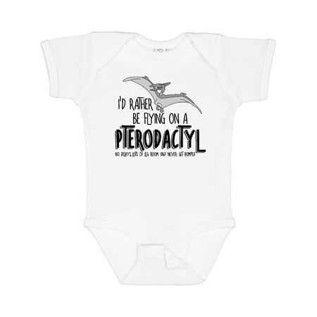 

Inktastic Flying Pterodactyl Gift Baby Boy or Baby Girl Bodysuit