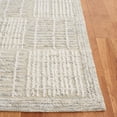 thumbnail image 3 of SAFAVIEH Abstract Milan Striped Runner Rug, Gray/Ivory, 2'3" x 5', 3 of 10