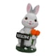thumbnail image 5 of Estatua de Conejo Solar para Jardín Iluminada con Tulipán en Resina Impermeable Figura Ornamental para Patio Porche Balcón Escultura de Cumpleaños Dec, 5 of 8