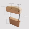 thumbnail image 2 of Yeacher Car Armrest Support Adjustable Height Elbow Rest Cushion Arm Rest Box Pad Center Console, 2 of 8