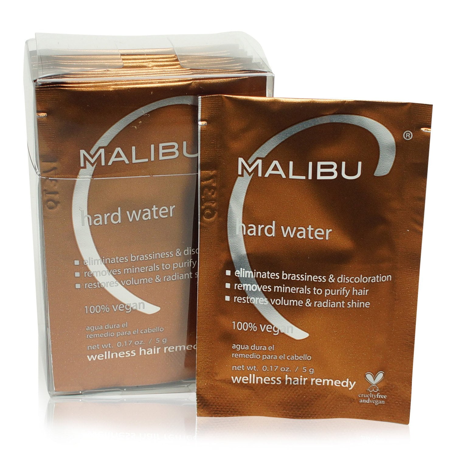 Malibu C Hard Water Weekly Demineralizer Shampoo 12-pk
