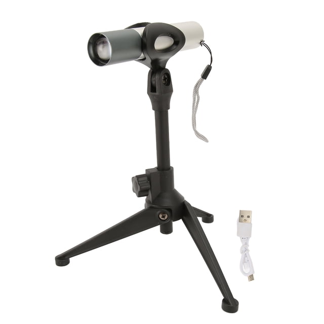 Dispositivo de rayos infrarrojos rojos con soporte, fuente de luz única, iluminación roja infrarroja, dispositivo portátil retráctil tratado para el cuerpo, color plata