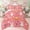 Salmon, variant on Erosebridal Cartoon Rabbit Kids Queen Comforter Set, Cute Easter Eggs Bedding Comforter Set, 3pcs