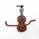 thumbnail image 2 of Accesorios Navideños con Forma de Violín con Vetas de Madera de Papá , Colgantes Pequeños, Decoraciones para Hacer Tú Mismo, 2 of 5
