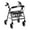 Astrology, variant on HELLHERO Hibiscus Rollator Walker Cover Rollator Walker Seat Back Cover and Machine Washable Non-Slip Cover for Street Scenes and Parks