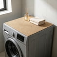 thumbnail image 1 of Washable Faux Sisal Laundry Mat Non Skids Refrigerator Mat 19.68 X 19.68 Inch Vibration Reducing Protective Pad Soft Thick Home Use, 1 of 6