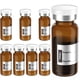 thumbnail image 1 of Biomed Solutions Vial vacío estéril sellado con tapón de goma de butilo y cierre superior tipo 1, tubo de vidrio de borosilicato empaquetado individualmente (0.3 fl oz, 8 unidades (ámbar)), 1 of 3