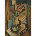 thumbnail image 3 of Antonin Procházka 19x24 Black Modern Framed Museum Art Print Titled - Still Life with Tulips, 3 of 5