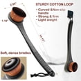 thumbnail image 4 of Brocha de maquillaje corporal EOICCEOH extra grande para autobronceador, 4 of 7