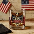 thumbnail image 3 of 250th Anniversary Patriotic USA Flag America Shot Glass Gift For Military Veteran or American 1776-2026 Semiquincentennial Freedom (#G), 3 of 8