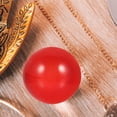 thumbnail image 2 of Boules de Verre Rouges Art Artisanat Décoration Maison 3Ensemble 1.2 Po, 2 of 8