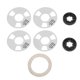 thumbnail image 1 of Homemade Metal Reel Cassette Professional Retro Aluminum Music Tape Recording Cassette Silver, 1 of 4