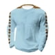 thumbnail image 1 of Camisetas de Hombre de Manga Larga Impresión Étnica Casual Pullover de Cuello Redondo, Estilo Callejero Suave de Manga Larga para Uso Diario Y Al Aire Libre, 1 of 3