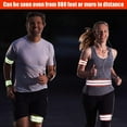 thumbnail image 5 of Reflective Bands for Arm, Ankle, Leg and Wrist. High Visibility Reflective Gear for Running, Night Walking and Cycling. Safety Reflector Straps. Very Large Reflective Surface Area - Green, 5 of 5