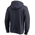 thumbnail image 3 of Men's Navy LA Galaxy Primary Logo Fitted Pullover Hoodie, 3 of 3