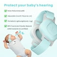 thumbnail image 3 of Eurhowing Baby Earmuffs for Hearing Protection, Noise Cancelling Ear Muffs, Adjustable Headband Ear Defenders for Sleep, Travel, Sports Events, Blue, 3 of 7