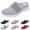 01# Gray, variant on Womens Mesh Mule Flats Backless Breathable Mesh Walking Mules Sneakers Open Back Slip On Shoes Closed Toe Slides Slippers Comfortable Lightweight Casual Soft Soles,Pink,40