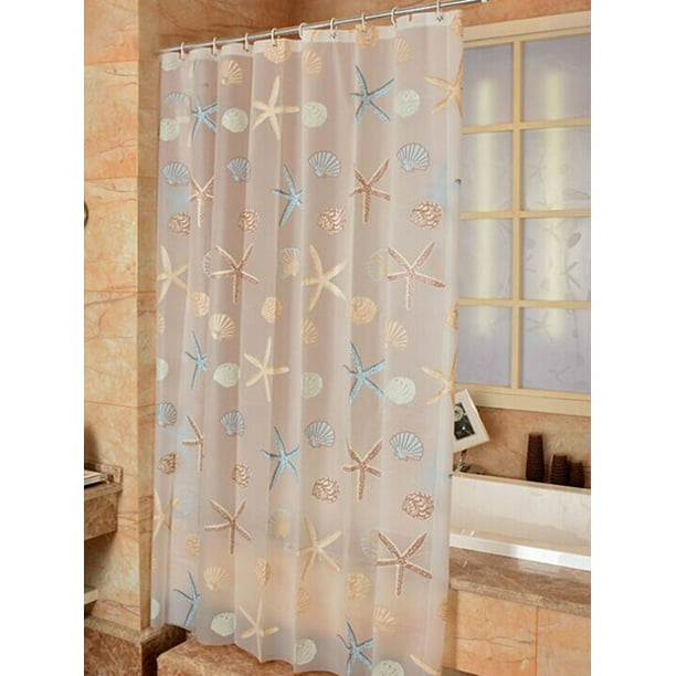 Newstar Round Circle Pattern Shower Curtains Liner For Bathroom Lightweight Fabric With Hooks Thick Peva Green Lxw 180cmx180cm Njr107 180 Com Bathroom Shower Curtains Lxw, Circle Shower Curtain Liner