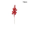 thumbnail image 4 of Toystoory 14 piezas de decoración de flores de árbol de Navidad, adorno de boda DIY, accesorios de diseño multiusos, accesorio de compromiso para el Kits de decoración para fiestas Rojo Toystoory HA068358-02, 4 of 6