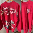 thumbnail image 1 of Disney-Sudadera Unisex de Mickey Mouse para mujer, ropa de calle Vintage, Jersey suelto informal, jersey de manga larga con cuello redondo, Tops de gran tamaño, 1 of 4
