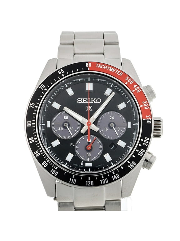 Pre-Owned Seiko Prospex Speedtimer SBDL099 V192-0AH0 Quartz Solar Watch