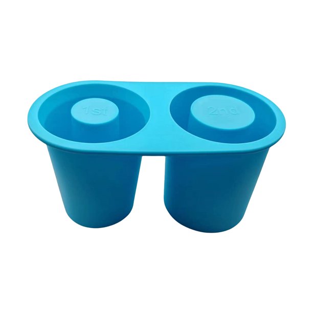 Upgrade Silicone Ice Cubes Tray And Mold Compatible With Cup 30/40 Oz, Large Size Cylinder-Shaped Coffee Ice Trays For Freezer With Lid And For Tumblers Accesso