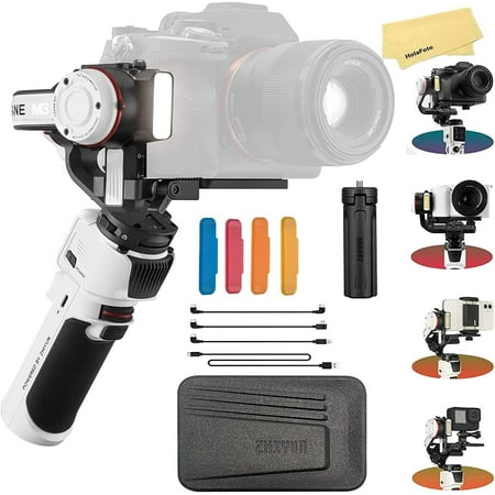 Image of Zhiyun Crane M3 Gimbal 3-Axis Handheld Stabilizer for Mirrorless Cameras Smartphone for Canons Sony Fujm Panasonic iPhone Sumsang GoPro