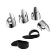 thumbnail image 3 of yotijay 6Pcs Finger Thumb Picks Set Adjustable Flexible Training Tool Plectrum for Harp, 3 of 9