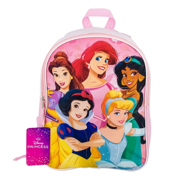 Disney Princess Kids School Backpack, 15"-No side pockets
